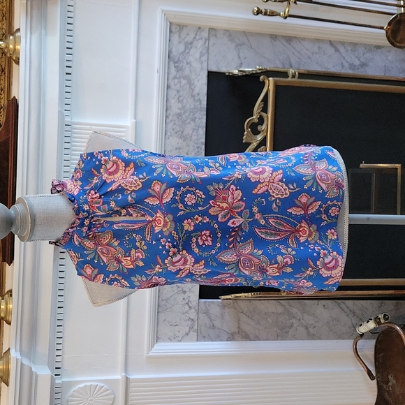 J.Crew Liberty Flora Ruffled Top - Picture 3 of 10